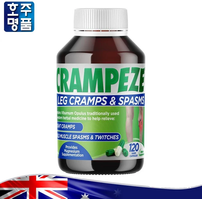 호주 명품 크렘페즈 나이트 크램프 불두화 징코 은행잎 추출 영양제 120 캡슐, 120캡슐, 1통, 120정 - 쿠팡