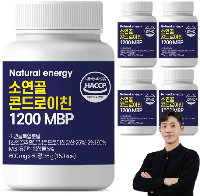 웰핏 콘드로이친 1200 MBP, 60정, 5개 - 쿠팡