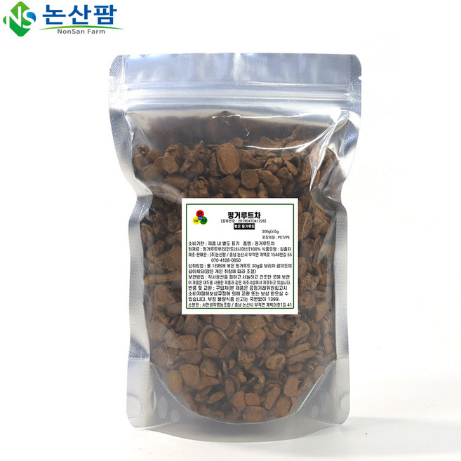 논산팜 핑거루트 볶은 환 분말 티백 30개입, 볶은핑거루트300g, 30g