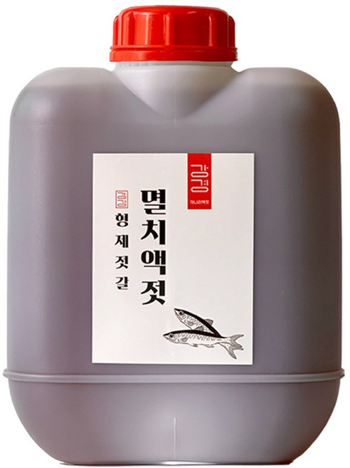 강경형제젓갈 국산 멸치액젓 원액 100%, 1개, 5kg