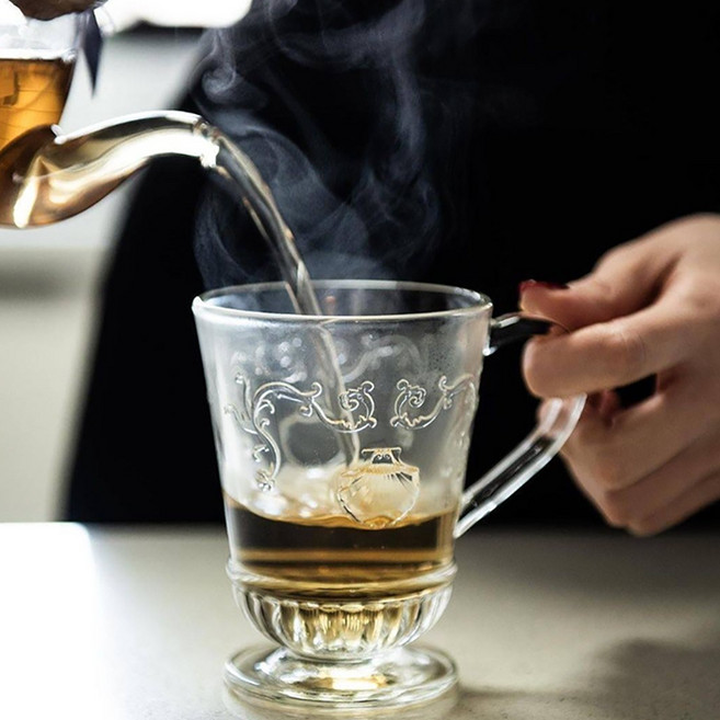 라로쉐 프랑스 베르사유 머그잔 275ml, 클리어, 1개