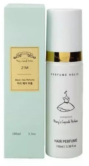 퍼퓸홀릭 마리캡슐 헤어 퍼퓸 블랑 로즈 100ml, 1개