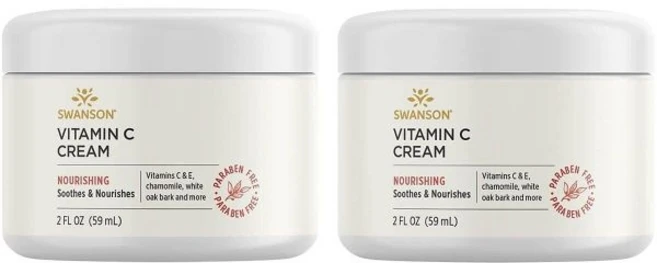 비타민c 동안 영양제 스완슨 비타민 C 크림 2온스(59ml) 크림(2팩), 비타민c 동안 영양제 스완슨 비타민 C 크림 2온스(5 - 쿠팡