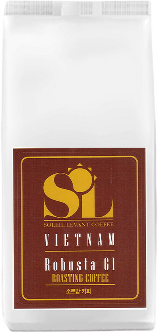 소르방 원두커피 베트남 루브스타G1 500g, 드립용, 1개
