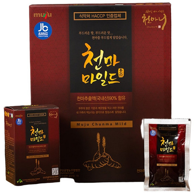 무주천마 발효천마고 천마즙 30포, 30개