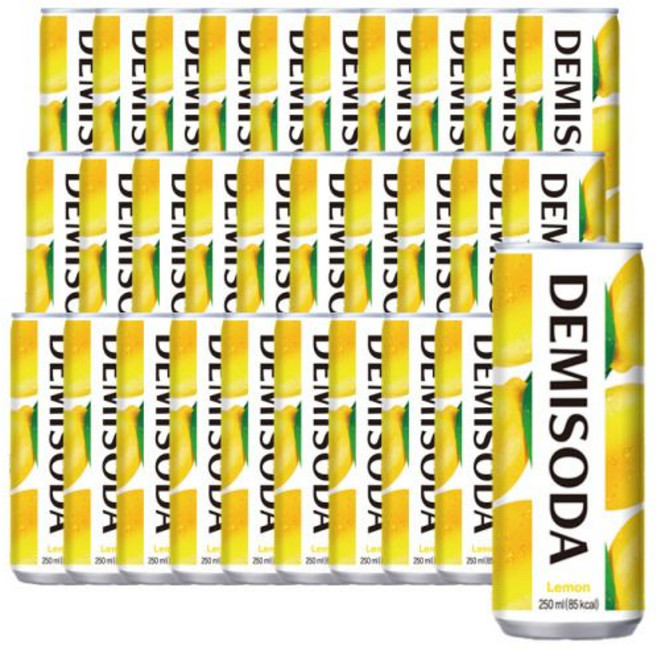 데미소다 레몬, 30개, 250ml