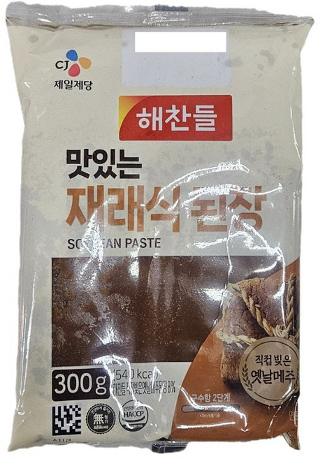 원하프재래식알찬된장 300G해찬들, 1개, 300g, 1개