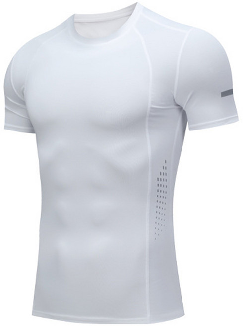 (공인기관 테스트완료) 컴프레션 스포츠 이너웨어 남자 테크핏 언더레이어 반팔 상의