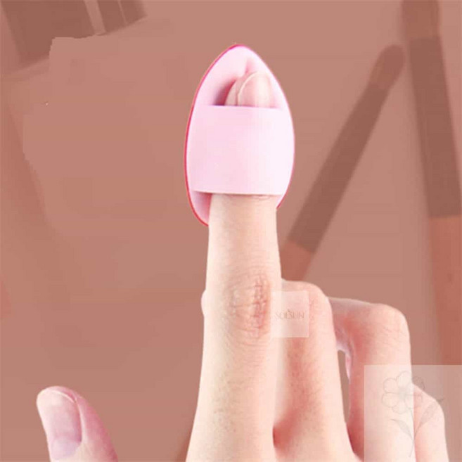 너블룸 손가락 퍼프 2개입 물방울퍼프