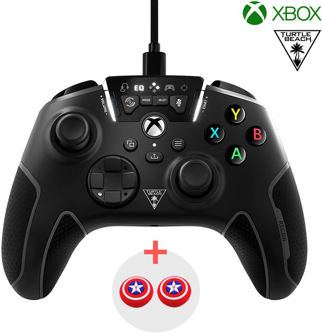 터틀비치 리콘 컨트롤러 게임패드 엑박 XBOX 피파 스팀 PC, 리콘 패드(블랙)+이벤트사은품, 1개