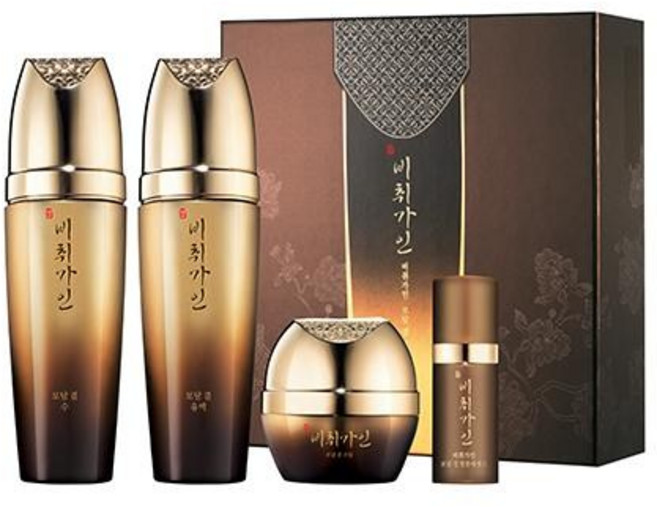 [4종]코리아나 비취가인 보담결 2종기획+쇼핑백, 1세트