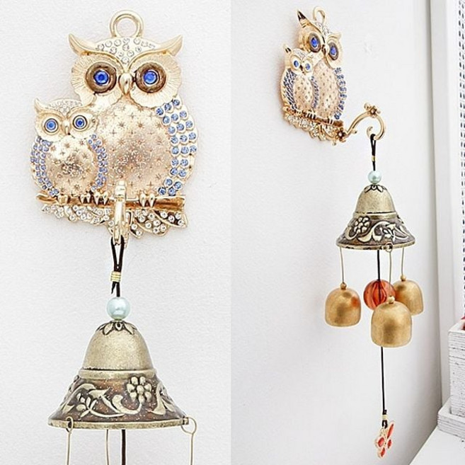 엄마와 아기 부엉이 문종 (골드블루) ykm*3803hM, 본상품