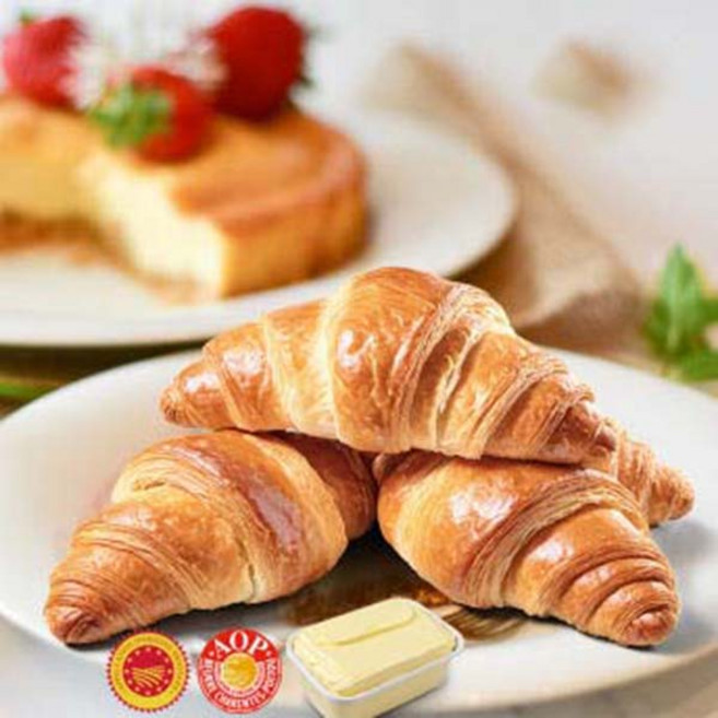 AOP 샤랑트푸아투 버터 크루아상 냉동생지 75g 프랑스 삼양사 크로플 크룽지 [당일발송], 2.25kg, 1개