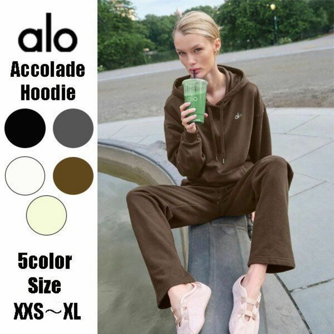 알로 요가 ALO Yoga 어코레이드 후드 집업