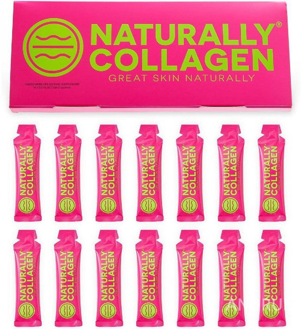 내츄럴리콜라겐 8000mg 프리미엄 액상 마린 콜라겐 보충제 영국산 14포, 1개