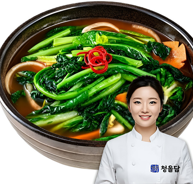 [청올담] 국산 전라도 얼갈이 열무물김치, 2kg, 1개