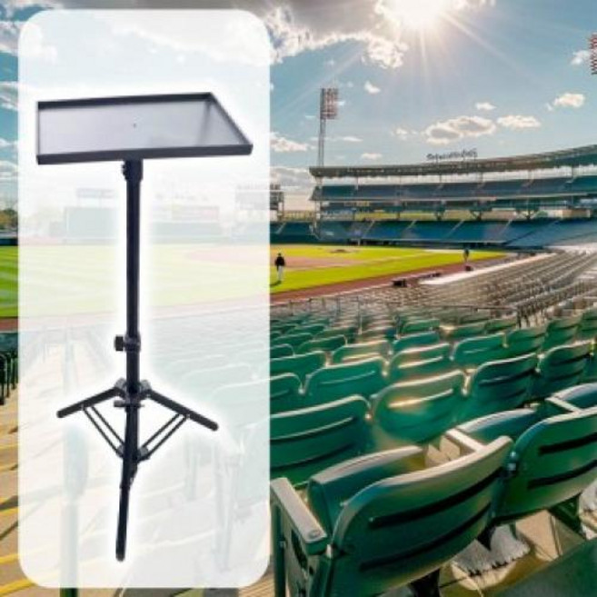 접이식 야구장 미니트레이 스탠드 휴대용 테이블