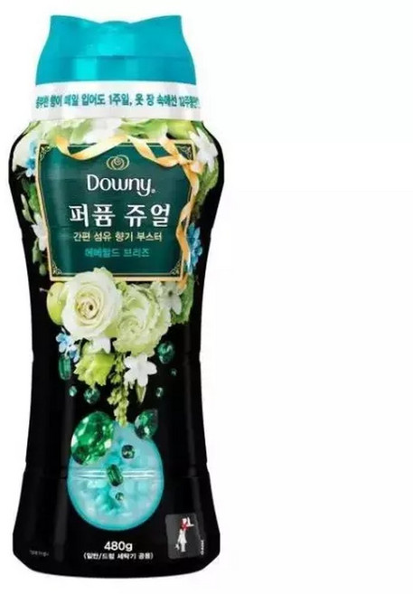 다우니 퍼퓸 쥬얼 에메랄드 브리즈 향기 부스터 480G, 1개
