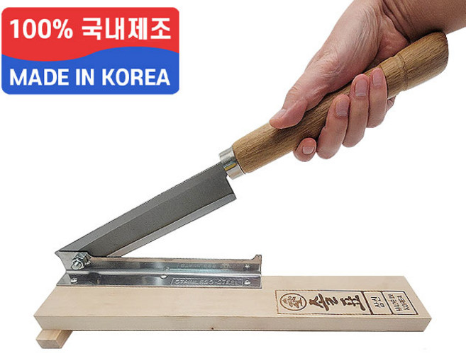 국산 고급형 대형 스텐 떡작두 약초 작두 녹방지 절단기, 1개