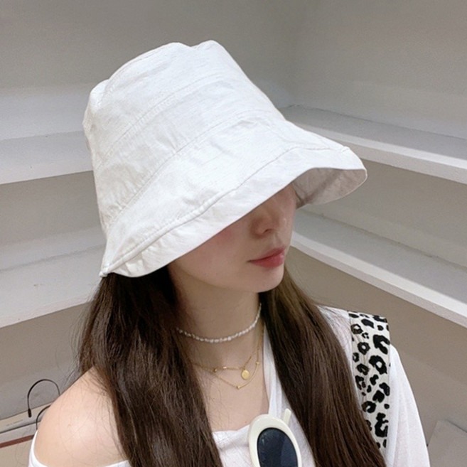 여성 벙거지모자 햇빛차단 챙버킷햇