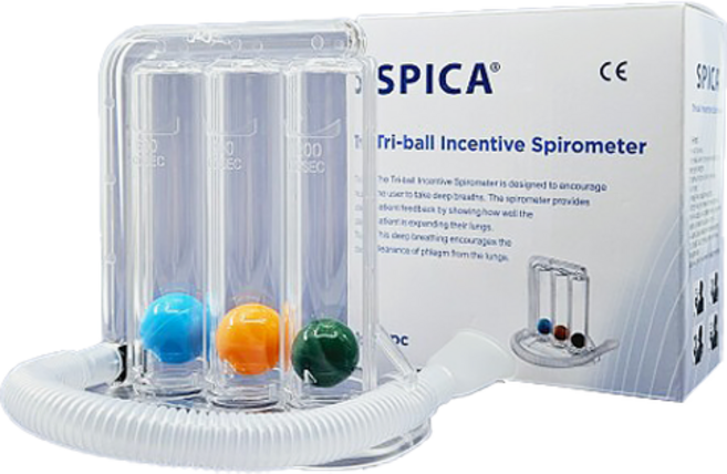 스피카 인스피로메타 폐활량계 호흡 운동기구, 1개