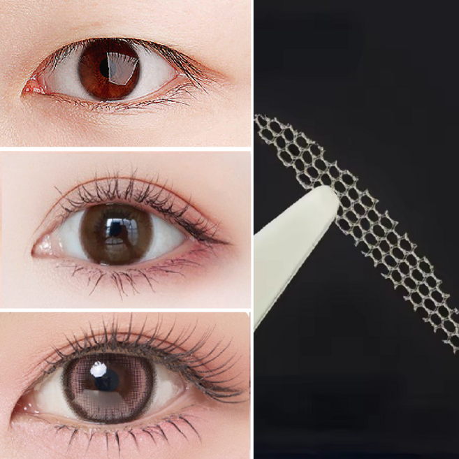 쌍꺼풀 테이프 대용량 120쌍 쌍커풀 레이스 실쌍테 A형, A타입 120매, 1세트