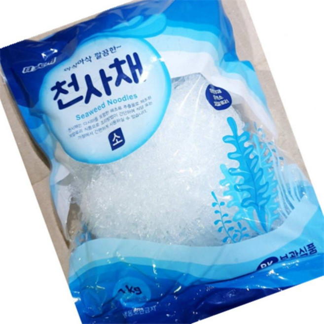 식당용 천사채(가는 부광 1k) X2 대용량 가는천사채, 1kg, 2개