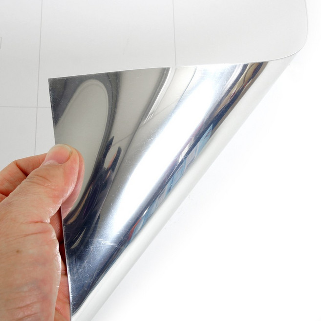 아름시트 깨지지않는 접착식 안전 거울시트지, 거울_다용도