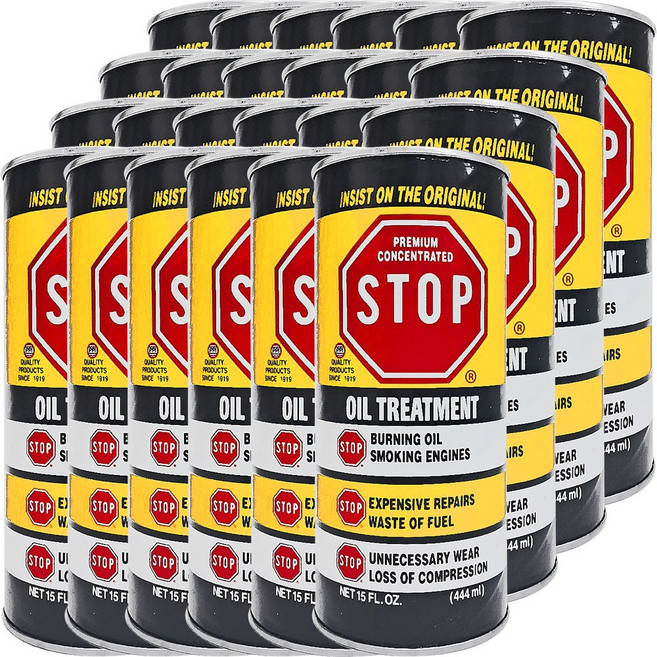 PPI STOP 엔진오일 첨가제-444ml 24개 한박스 엔진코팅제 스탑 스탑리크 위즈 엔진보호제 오일첨가제 엔진첨가제, 디젤/경유