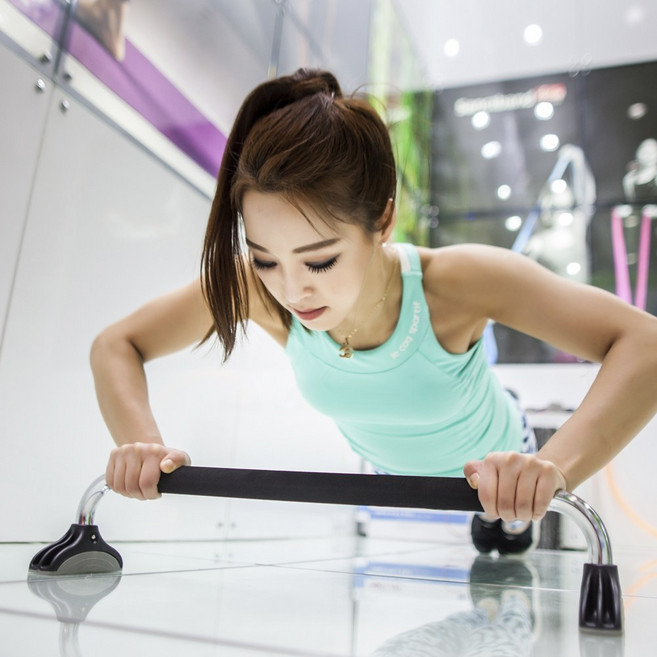 바디아트 롱 푸쉬업바, 블랙