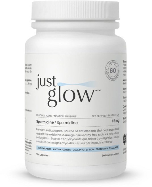저스트글로우 스퍼미딘 스페르미딘 15mg, 1개, 180정