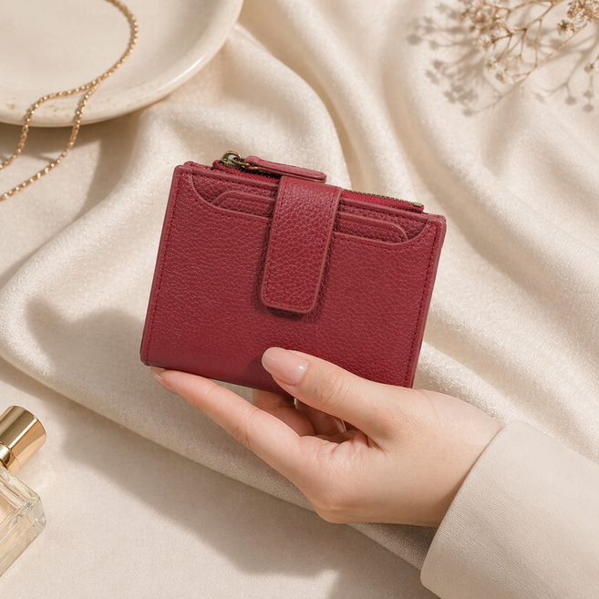 피키데이 RFID 차단 여성 반지갑