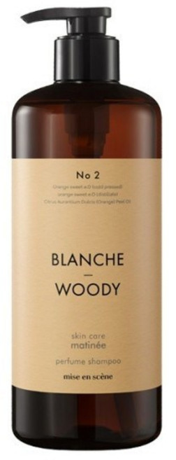 미쟝센 스킨케어 퍼퓸 블랑쉬앤 우디 샴푸, 900ml, 1개