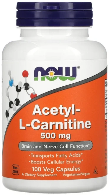 나우푸드 아세틸-L-카르니틴 500mg 베지 캡슐, 100정, 1개 - 쿠팡