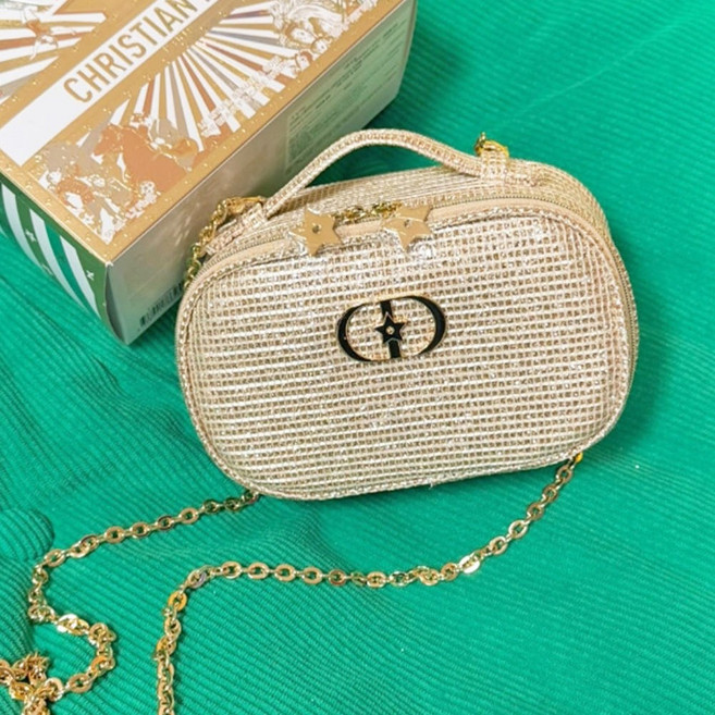 로맨티코 디올 홀리데이 파우치 리폼 체인 스트랩 가방끈