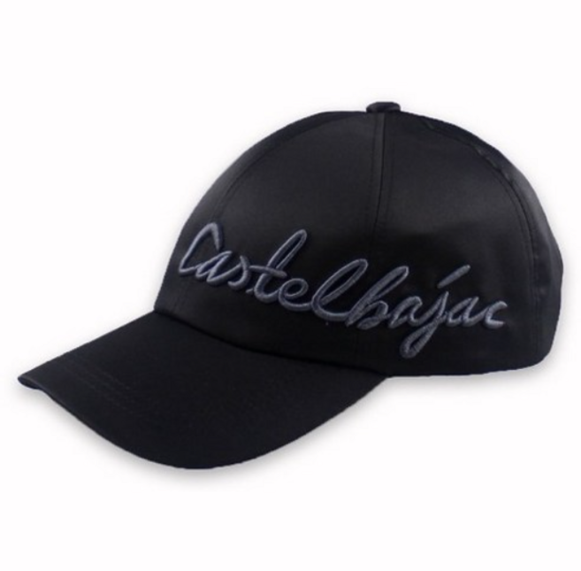 까스텔바작 남성용 새틴 볼캡 CSM-53, 블랙