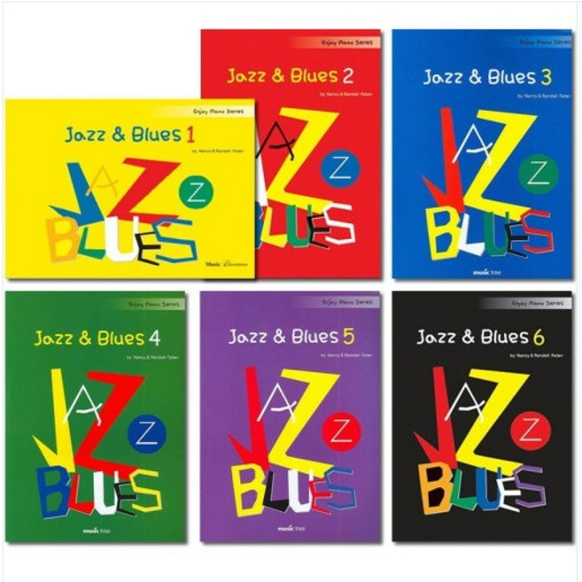뮤직에듀벤처 JAZZ & BLUES (재즈&블루스) 1 / 6 (전6권) 선택구매, JAZZ & BLUES.1