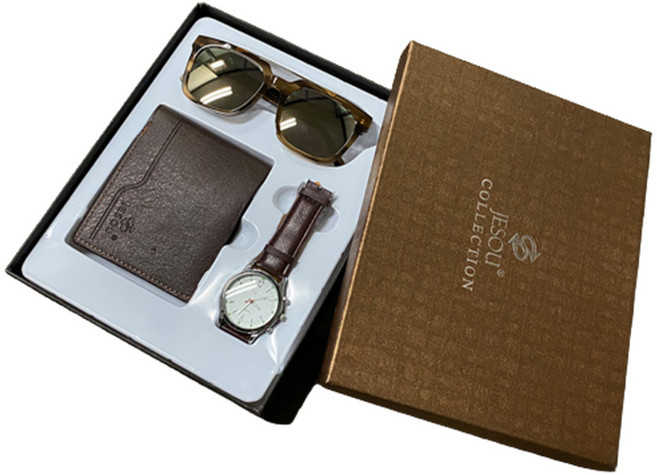 JESOU X 페니레인 3종 기프트박스 선글라스 지갑 시계