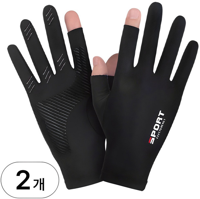 하모니하우스 1+1 업그레이드 논슬립 스포츠 장갑 스마트폰 터치 얇은 원단 미끄럼방지 사계절 남자 여자 라이딩 자전거 오토바이 운전 용 헬스 등산 요가 운동 용품, 2켤레 1세트, R99728B(블랙, 1세트
