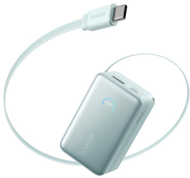 Anker Nano Power Bank (10000mAh 45W USB-C 10000mAh 45W LED USB-C iPhone 17 16 15 iPhone