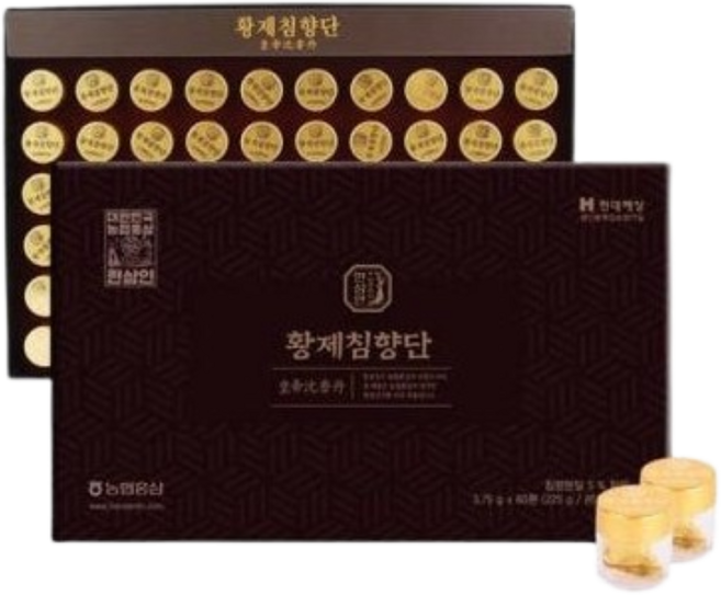 한삼인 황제침향단 60환, 3.75g, 60개