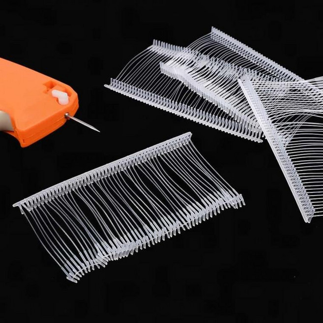 택건 태총 핀 박음 35mm 택핀 라벨 표 50mm 플라스틱 의류 의류택건, 1개