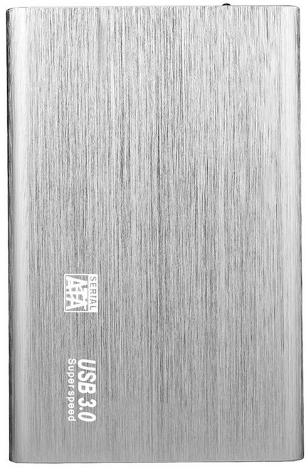 AFA 外接硬碟 USB 3.0 超高速, 銀色, 1TB