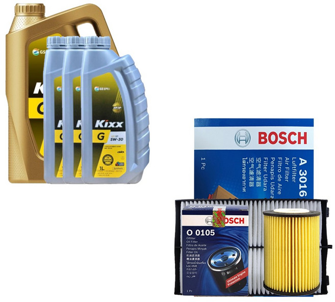 더뉴카니발(YP) 3.3 가솔린 킥스 G 5W30(7L) 엔진오일세트 0105-3016, 1개