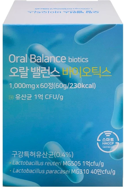 상상바이오 CNC 오랄밸런스 바이오틱스, 1박스, 60정 - 쿠팡