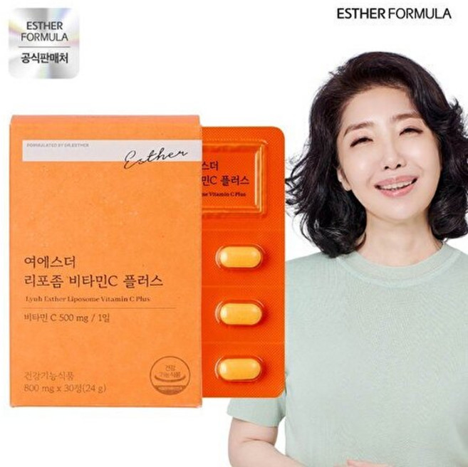 에스더포뮬러 ○여에스더 리포좀 비타민C 플러스 1박스, 30정