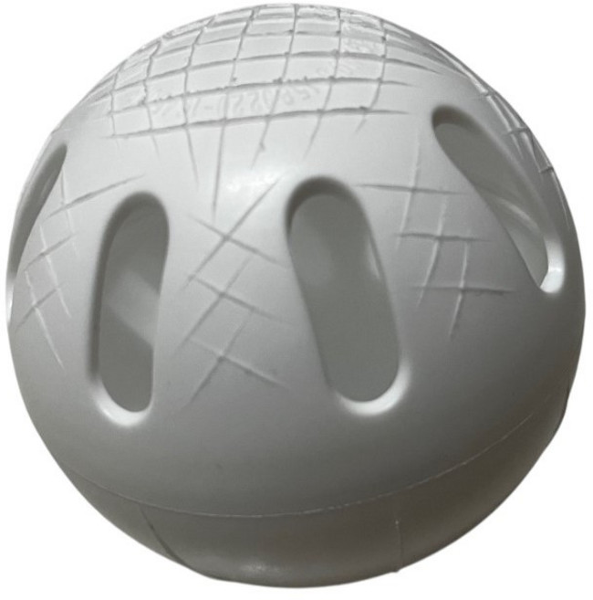 刮球 獨特孔洞設計 飛行軌跡多變 輕量安全 室內外皆宜, 白色, 1個