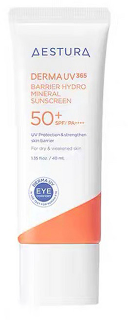 7위 - 오렌지 장벽수분 무기자차 선크림 SPF50+ PA++++, 40ml, 4개