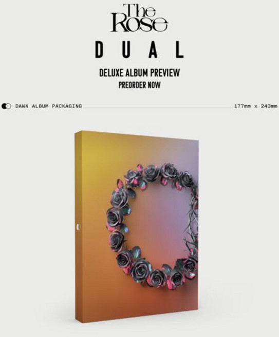 [CD] 더 로즈 (The Rose) 2집 - DUAL (Deluxe Box Album) [Dawn ver.]