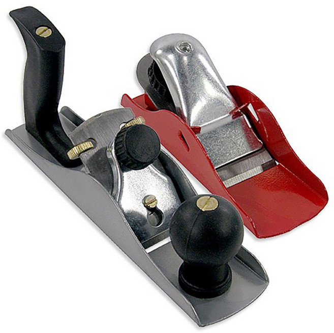 도매짱 힘분산 구조 대패 공예 인테리어 DIY 가구 나무공예 공구함 사포 드릴 전기 전동 공구세트, 대패2종세트, 대패2종세트